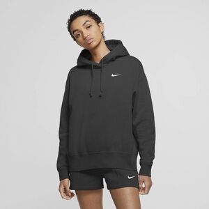 Nike Black Hoodie and Shorts Set